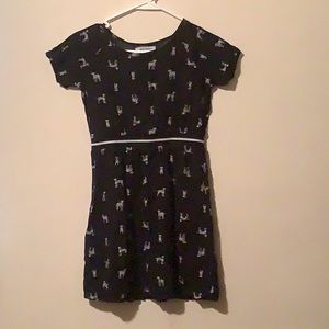 Dog print dress